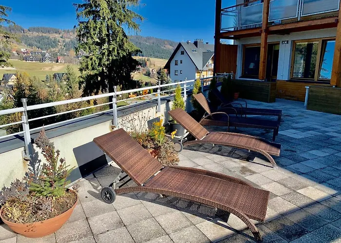 Apartament Zlote Tarasy Apartamentyzakopianskie Basen Sauna Jacuzzi