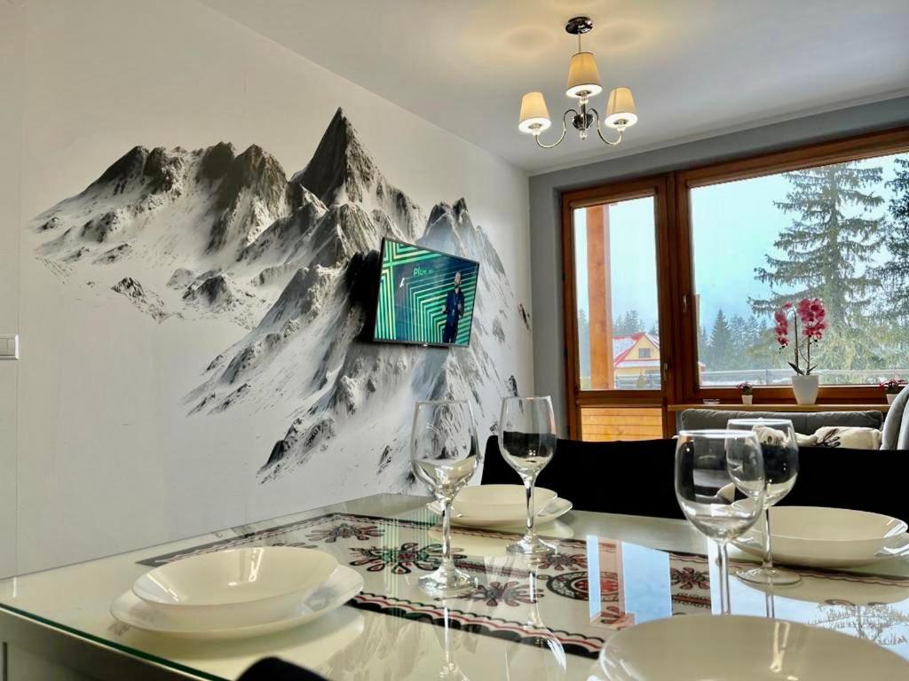Apartment Zlote Tarasy Apartamentyzakopianskie Basen Sauna Jacuzzi